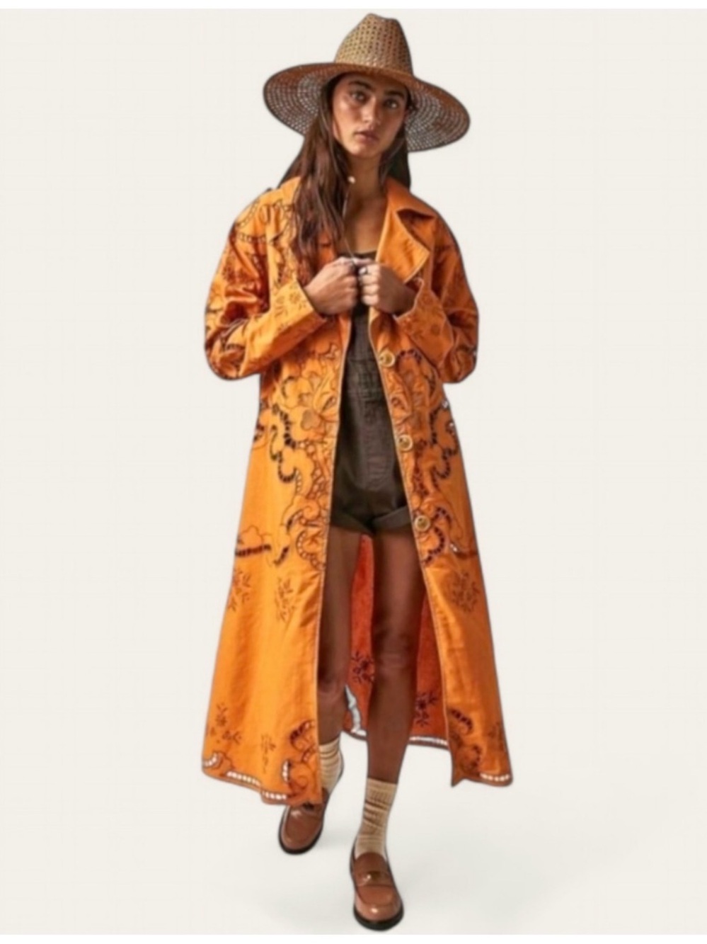 NWT Free People Susanna Eyelet Duster